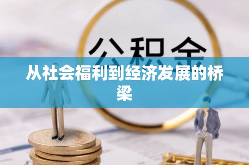香港从社会福利到经济发展的桥梁