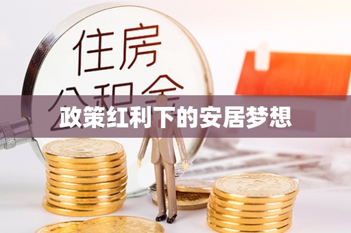 香港政策红利下的安居梦想