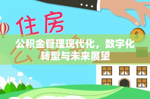 香港公积金管理现代化，数字化转型与未来展望