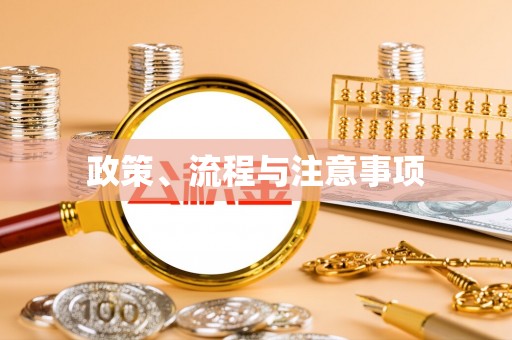 香港政策、流程与注意事项