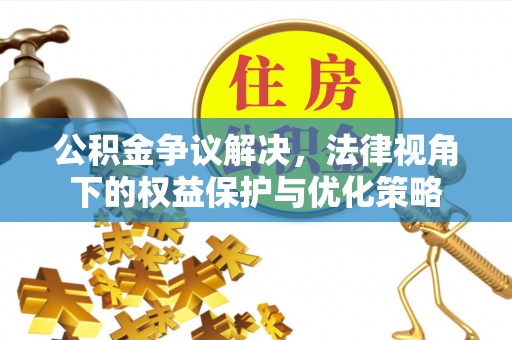 香港公积金争议解决，法律视角下的权益保护与优化策略