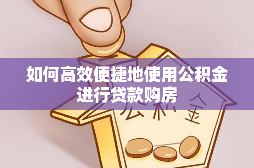 香港如何高效便捷地使用公积金进行贷款购房